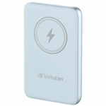 Verbatim Powerbank indukcyjny `n` Go 15W5000mAh Wireless Magnetic niebieski/blue 32242